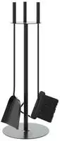 vidaXL 4-teiliges Kaminbesteck-Set 22 x 59 cm Stahl