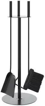 vidaXL Kaminbesteck-Set 4-teilig, Stahl, 22x59cm