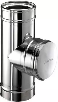 Schiedel ICS Putztüranschluss Öl/Gas, doppelwandig, 180mm (153212)