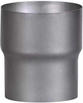 FireFix Rauchrohr-Erweiterung 150 auf 180mm, 2mm Stahl, dunkelgrau (RD150/Ü4)