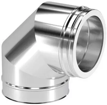 Schiedel ICS Bogen 90° doppelwandig Ø130mm (153402)