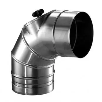 Schiedel Prima Plus Bogen 85° mit Revisionsverschluss, einwandig, Ø 230mm (105996)