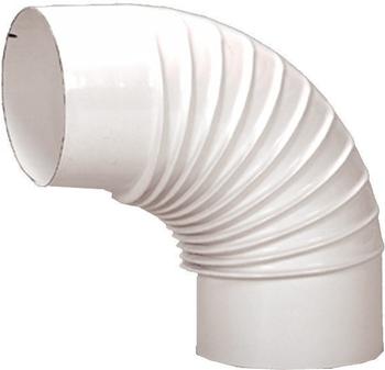 Muldenthaler Bogen gerippt 90° ohne Reinigungsöffnung emailliert ø 110 mm (1BG-90110)