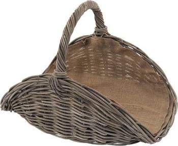 Franz Müller Kaminkorb halbrund 64x38 cm (81663)