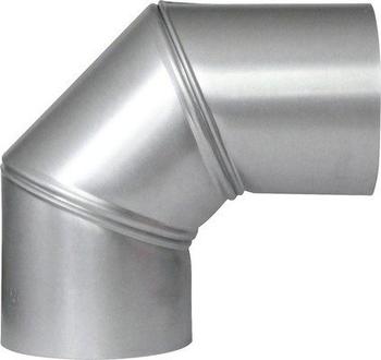 Bertrams Bogen verstellbar ohne Reinigungsöffnung FAL 90° Ø 120 mm