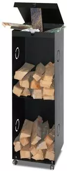 Lienbacher Kaminholzregal 39x39x126 cm