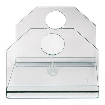 Lienbacher Holzlege aus Glas 31 x 35 x 30cm