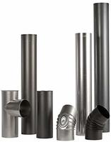 Firefix Rauchrohr &Oslash; 120 mm 1 m feueraluminiert