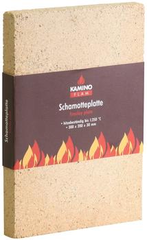 Kamino Flam Schamotteplatte 30 x 20 x 3 cm