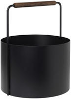 blomus Holzkorb Ashi Brown Oak - Schwarz/Braun