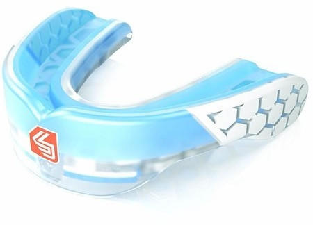 Shock Doctor Gel Max Power Trans Blue Mouthguard - Adult