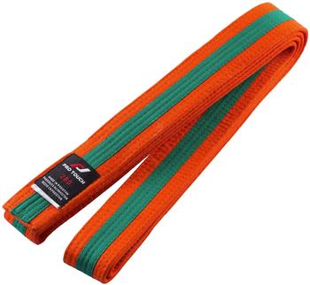 Pro Touch Budo-Gürtel Kinder orange/grün 280