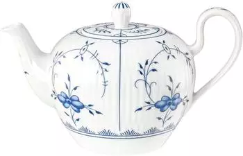 Seltmann Weiden Amina Strohblume Kanne Porzellan Blau 0,75L (001.774557)