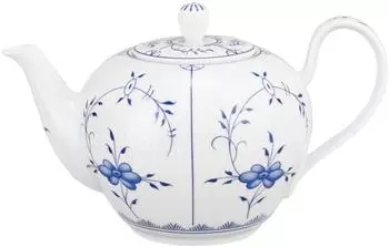 Seltmann Weiden Amina Strohblume Kanne, Porzellan, blau, 1,5L (001.774574)