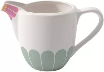 Villeroy & Boch Fleur Couleur Milchkännchen 210ml, Porzellan, bunt