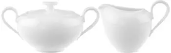 Villeroy & Boch Anmut Milch- & Zucker-Set 2-teilig, wei&szlig;, Porzellan (68820737-0)