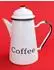 DanDiBo Kaffeekanne 578TB emailliert 22cm, weiß (57800)