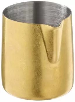 APS FLOW Milchk&auml;nnchen 150ml, Edelstahl 18/8, gold (10306)