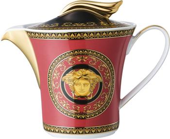 Rosenthal meets Versace Medusa Teekanne 6 Pers. rot