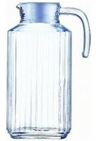 "Esmeyer Arcoroc Glaskrug "QUADRO", mit Deckel, 1,7 Liter"