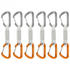 Mammut Sender Wire Quickdraws Express-Set, Gr. 12 cm Wire / Wire Gate, weiß/grau (LightGrey/Gold)