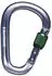 HMS-Karabiner bunt Gray: Black Diamond Pearlock Screwgate Carabiner