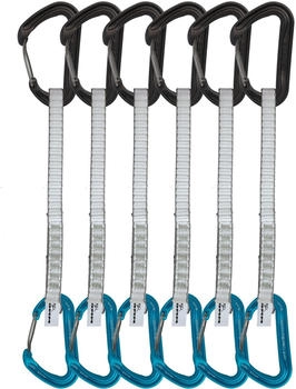 DMM Aether Expressset 6er Pack (A498-18P6-18cm) grün