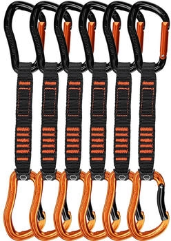 Wild Country Electron Sport Draw Express Set 6er Pack (40-0000002008-907-12CM) orange