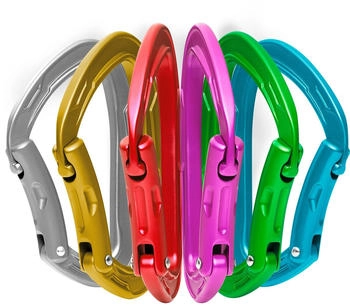 Edelrid Mission Sixpack II Karabiner (73758-900) grau