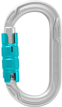 Edelrid Oval Power 2500 Triple Karabiner (85205-006) silber
