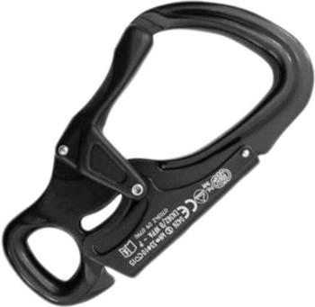 Kong Einhandkarabiner Tango - Klettersteig-Karabiner grau/schwarz (Black)
