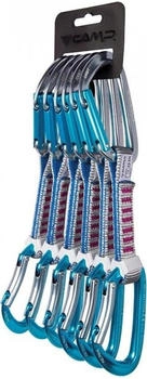 Camp Orbit Express KS - Express-Set, Gr. 12 cm - 6-Pack, grau (Grey/Blue/Fuchsia)