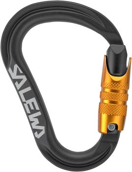 Salewa Ortles HMS C.3 M Carabiner - HMS-Karabiner grau (Black / Orange)