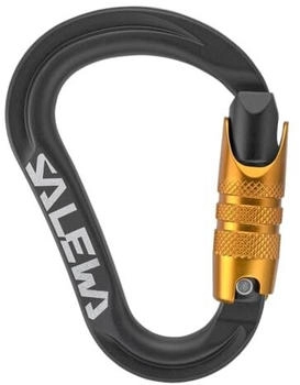 Salewa Ortles HMS C.3 S Carabiner - HMS-Karabiner grau (Black / Orange)