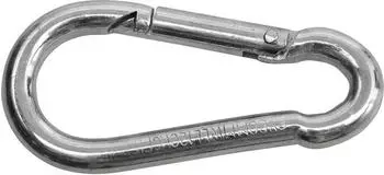 SWG Feuerwehrkarabinerhaken DIN 5299-C galvanisch verzinkt 6x60mm (680 154 860 75)