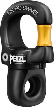 Petzl Micro Swivel Wirbel, aufschraubbar, 23kN (P58 XSO)
