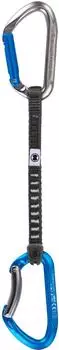 Skylotec Salto UL Expressschlinge 17cm titanium-electricblue (QD/6051_852-17)