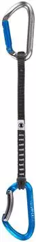 Skylotec Salto UL Expressschlinge 22cm titanium-electricblue (QD/6051_852-22)