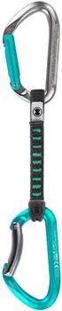 Skylotec Salto UL Express-Set 12cm, titanium/aquamarine