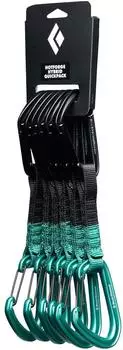 Black Diamond Hotforge Hybrid Quickpack Expressschlingen 12cm, 6er-Pack