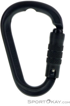 AustriAlpin HMS Rondo 3-Way Autolock Carabiner black matte anodized