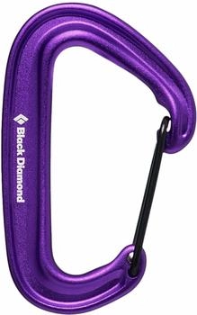 Black Diamond Miniwire Carabiner Purple