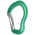 AustriAlpin Micro Bent Snapgate Carabiner green anodized