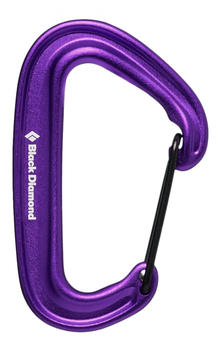 Black Diamond Litewire Carabiner Purple