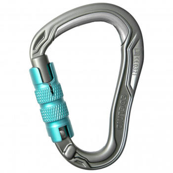 Edelrid HMS Bulletproof Triple II - HMS-Karabiner grau Slate