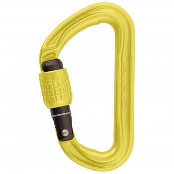 DMM Phantom - Schraubkarabiner gelb Lime