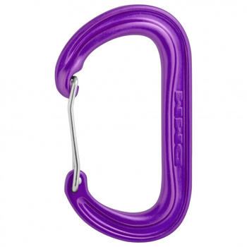 DMM WalldO - Schnappkarabiner lila Purple