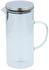 Alpina Glaskanne mit Deckel - 1,3 Liter - Transparent