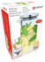 Alpina Glaskanne mit Deckel - 1,3 Liter - Transparent