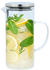 Alpina Glaskanne mit Deckel - 1,3 Liter - Transparent